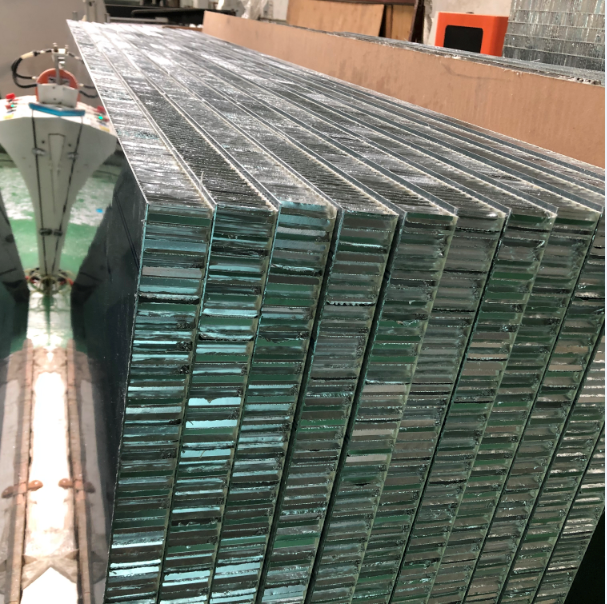 45mm单面玻璃钢铝蜂窝板