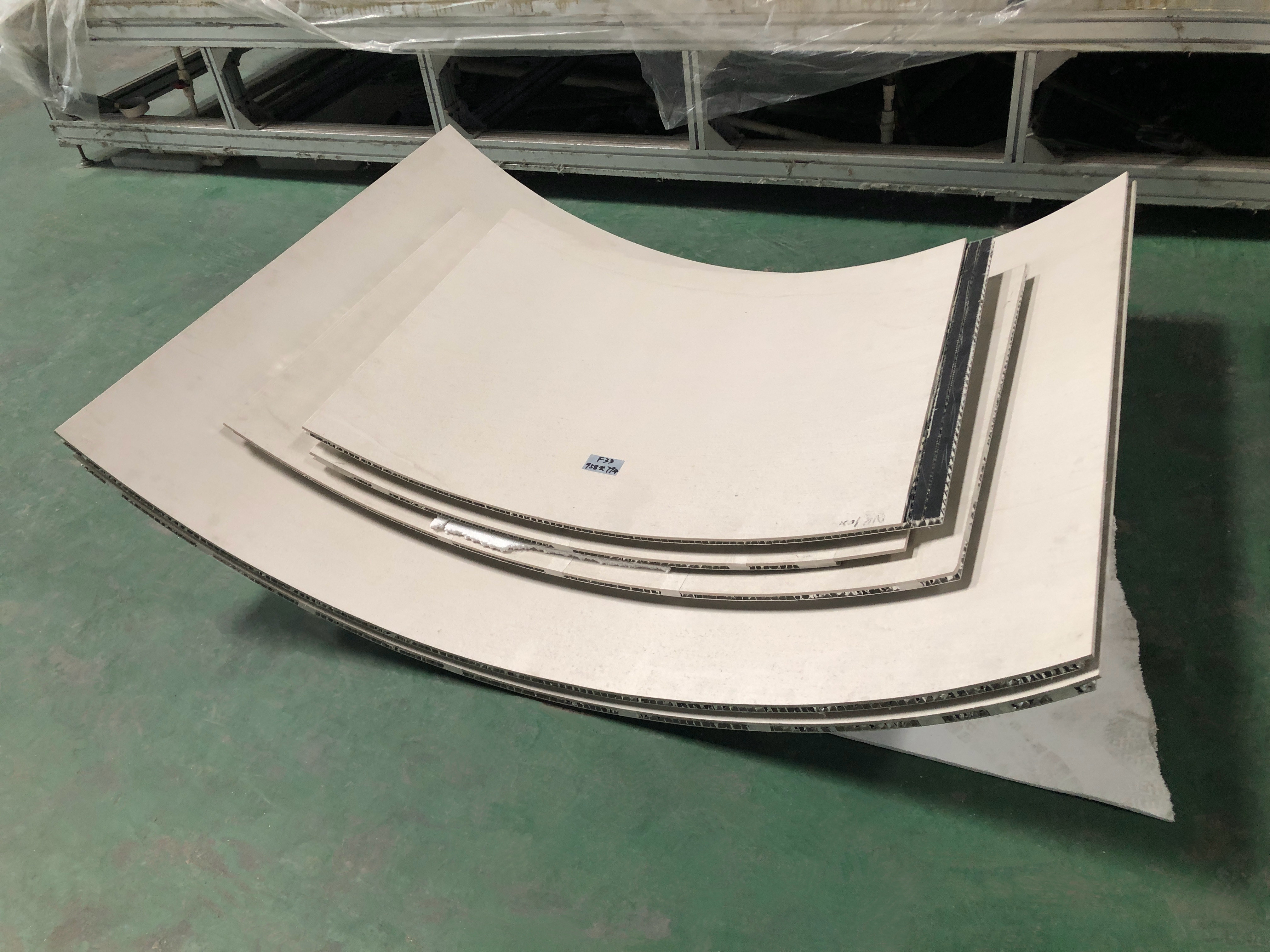 弧形岩板蜂窝板